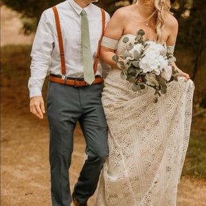 Men’s Kenneth Cole Reaction Dress Pants 32x30 (Color: Chambray)